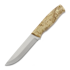 Brisa Trooper 115 peilis, scandi, stabilized curly birch, bushcaft sheath