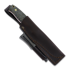 Brisa Trooper 95 peilis, scandi, stab. curly birch, firesteel