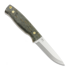 Couteau Brisa Trooper 95, scandi, stab. curly birch, firesteel holder sheath