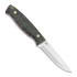 Brisa Trooper 95 kniv, scandi, stabilized curly birch
