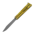 BRS Alpha Beast Premium ALT balisong, gold