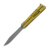 Nož motýlek BRS Alpha Beast Premium ALT, gold