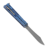 BRS Alpha Beast Premium butterfly knife, blue