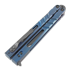 BRS Alpha Beast Premium balisong, blue