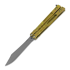 BRS Alpha Beast Premium balisong, gold