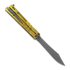 BRS Alpha Beast Premium balisong, gold