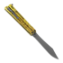 Nož motýlek BRS Alpha Beast Premium, gold