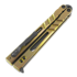 BRS Alpha Beast Premium balisong, gold