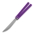 Nož motýlek BRS Aluminum Channel Barebones, Purple Anodized