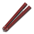 BRS Aluminum Channel Barebones perhosveitsi, Red Anodized