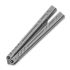 BRS Aluminum Channel Barebones balisong, Stonewashed