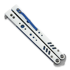 BRS Replicant Premium ALT balisong, white/blue