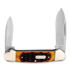 Buck Canoe Brown Jig Bone Pocket knife BU389BNSWM