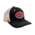 Buck Mesh Leather Patch Hat Black keps BU14246