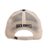 Buck Mesh Leather Patch Hat Black keps BU14246