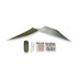 Bushmen - Easy Tarp 2&times;3 m (2 x 2.9 m)