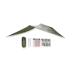 Bushmen Easy Tarp 4×3 m (4 x 2.9 m)