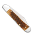 Case Cutlery Antique Bone Rogers Corn Cob Jig Mini CopperLock pocket knife 52849