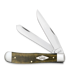 Case Cutlery Black/Green/Natural Canvas Micarta Smooth Trapper linkkuveitsi 23470