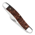 Case Cutlery Brown Maple Burl Wood Smooth Stockman pocket knife 64065