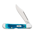 Case Cutlery Caribbean Blue Bone Sawcut Jig Mini CopperLock pocket knife 25585
