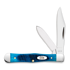 Pocket knife Case Cutlery Caribbean Blue Bone Sawcut Jig Small Swell Center Jack 25587
