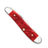 Case Cutlery Dark Red Bone Peach Seed Jig Peanut pocket knife 31948