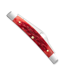 Case Cutlery Dark Red Bone Peach Seed Jig Small Congress pocket knife 31949