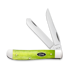 Case Cutlery Green Apple Bone Smooth Mini Trapper pocket knife 53034