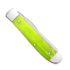 Pocket knife Case Cutlery Green Apple Bone Smooth Mini Trapper 53034