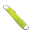 Case Cutlery Green Apple Bone Smooth Peanut pocket knife 53033