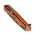 Case Cutlery Kinzua Orange Anodized Aluminum sulankstomas peilis 64644