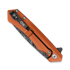 Case Cutlery Kinzua Orange Anodized Aluminum Taschenmesser 64644