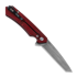 Case Cutlery Kinzua Tanto 折叠刀, 红色 64664