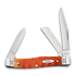 Case Cutlery Medium Stockman, Cayenne Bone Crandall Jig 35819