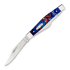 Case Cutlery Medium Stockman, Patriotic Kirinite Smooth 11223
