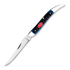 Case Cutlery - Medium Texas Toothpick, Navy Blue Bone Rogers Jig