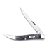 Case Cutlery Medium Texas Toothpick, Pocket Worn Gray Bone Crandall Jig 58421