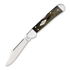 Case Cutlery Mini CopperLock, Black/Green/Natural Canvas Micarta Smooth 23475