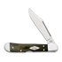 Case Cutlery Mini CopperLock, Black/Green/Natural Canvas Micarta Smooth 23475