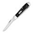 Case Cutlery Mini Trapper, Black Synthetic Rough Jig 18237