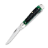 Case Cutlery Mini Trapper, Hunter Green Bone Deep Canyon Jig 75834