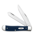 Case Cutlery - Navy Blue Synthetic Smooth Trapper