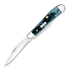 Case Cutlery Peanut, Pocket Worn Mediterranean Blue Bone Peach Seed Jig 51858