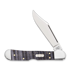 Case Cutlery Purple Curly Maple Smooth Mini CopperLock linkkuveitsi 80545