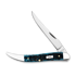 Case Cutlery PW Mediterranean Blue Bone Peach Seed Jig Medium Texas Toothpick pocket knife 51855