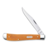 Case Cutlery Slimline Trapper, Natural Canvas Micarta 23691