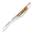 Case Cutlery Small Congress, Amber Bone Peach Seed Jig 10723