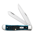 Case Cutlery Trapper, Blue Bone Peach Seed Jig 51850