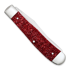 Case Cutlery Trapper, Ruby Red Stardust Kirinite 67000